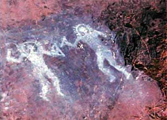 10,000 B.C. Alien Cave Painting